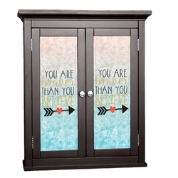 Inspirational Quotes Cabinet Decal - Large