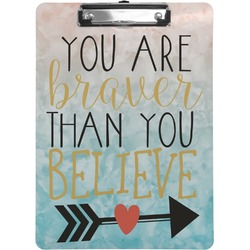 Inspirational Quotes Clipboard (Letter Size)