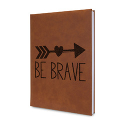 Inspirational Quotes Leatherette Journal - Double Sided