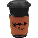 Inspirational Quotes Leatherette Cup Sleeve - Single Sided