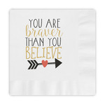 Inspirational Quotes Embossed Decorative Napkins