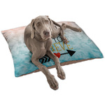 Inspirational Quotes Dog Bed - Large