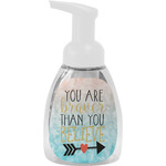 Inspirational Quotes Foam Soap Bottle - White