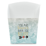 Inspirational Quotes French Fry Favor Boxes