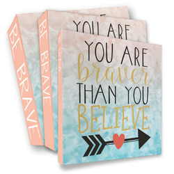 Inspirational Quotes 3 Ring Binder - Full Wrap