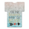 Inspirational Quotes Jersey Bottle Cooler - BACK (flat)