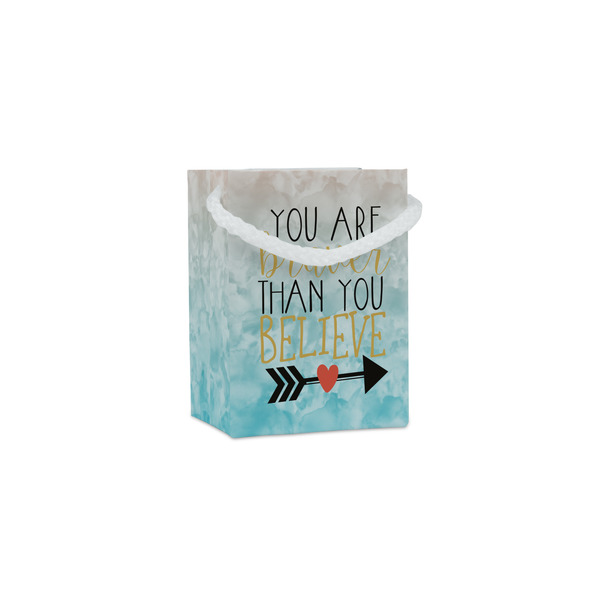 Custom Inspirational Quotes Jewelry Gift Bags - Gloss