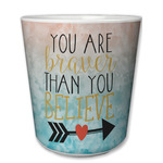 Inspirational Quotes Plastic Tumbler 6oz