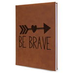 Inspirational Quotes Leather Sketchbook - Large - Single Sided