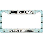 Inspirational Quotes License Plate Frame - Style B