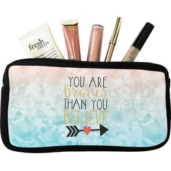 Inspirational Quotes Makeup / Cosmetic Bag - Small