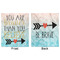 Inspirational Quotes Minky Blanket - 50"x60" - Double Sided - Front & Back