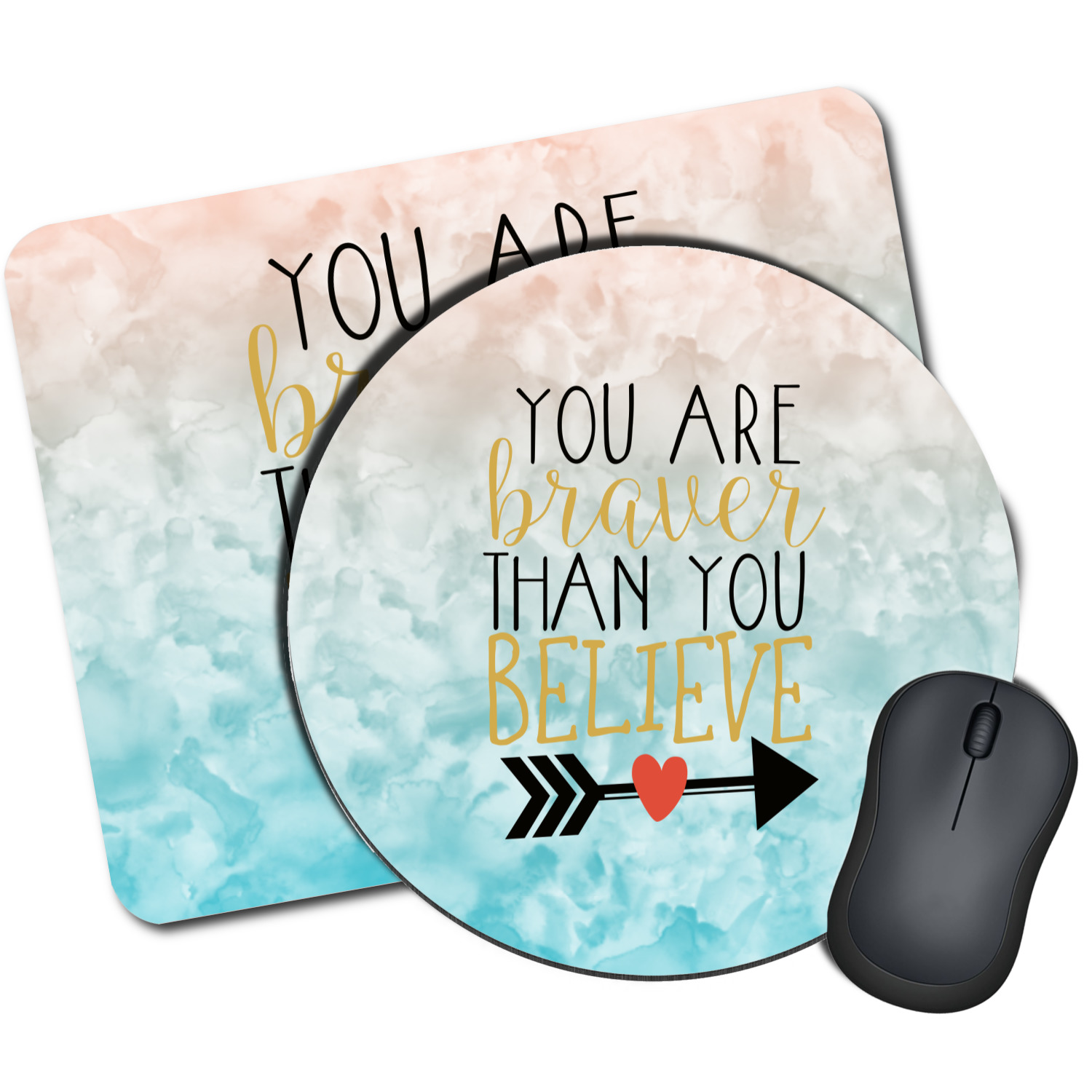 inspirational mouse pads