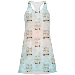 Inspirational Quotes Racerback Dress - Large