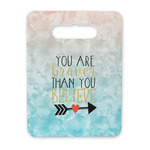 Inspirational Quotes Rectangular Trivet with Handle