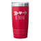 Inspirational Quotes Red Polar Camel Tumbler - 20oz - Single Sided - Approval