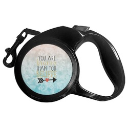 Inspirational Quotes Retractable Dog Leash - Small