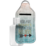 Inspirational Quotes Hand Sanitizer & Keychain Holder - Large