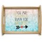 Inspirational Quotes Serving Tray Wood Large - Main