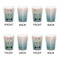 Inspirational Quotes Shot Glass - White - Set of 4 - APPROVAL