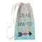 Inspirational Quotes Small Laundry Bag - Front View