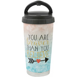 Inspirational Quotes Stainless Steel Coffee Tumbler