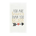 Inspirational Quotes Guest Paper Towels - Full Color - Standard