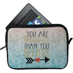 Inspirational Quotes Tablet Case / Sleeve - Small