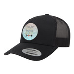 Inspirational Quotes Trucker Hat - Black