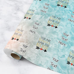 Inspirational Quotes Wrapping Paper Roll - Medium