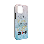 Inspirational Quotes iPhone Case - Rubber Lined - iPhone 13 Mini