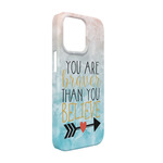 Inspirational Quotes iPhone Case - Plastic - iPhone 13 Pro