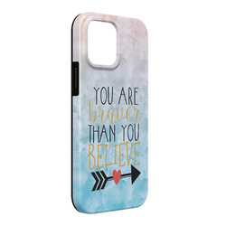 Inspirational Quotes iPhone Case - Rubber Lined - iPhone 13 Pro Max