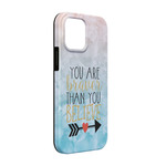 Inspirational Quotes iPhone Case - Rubber Lined - iPhone 13 Pro