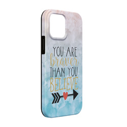 Inspirational Quotes iPhone Case - Rubber Lined - iPhone 13