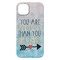 Inspirational Quotes iPhone 14 Plus Case - Back