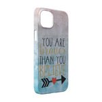 Inspirational Quotes iPhone Case - Plastic - iPhone 14 Pro