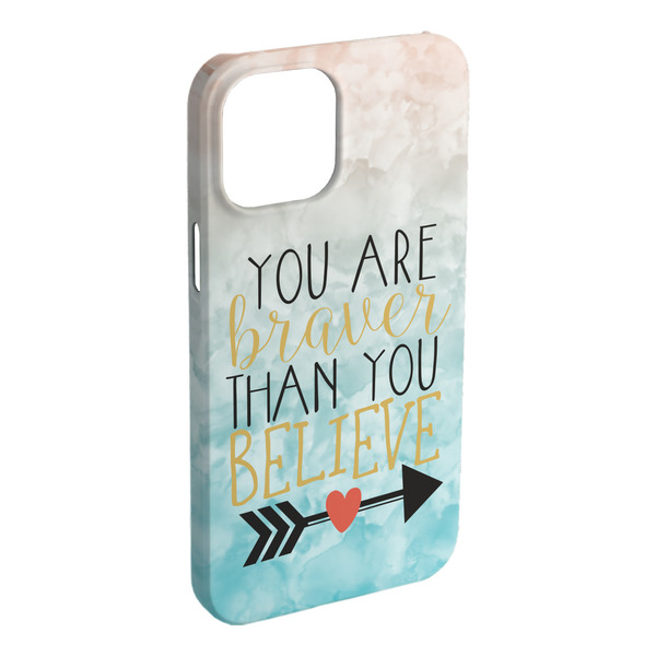 Custom Inspirational Quotes iPhone Case - Plastic - iPhone 15 Plus