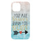 Inspirational Quotes iPhone 15 Plus Case - Back