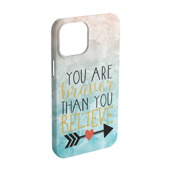 Custom Inspirational Quotes iPhone Case - Plastic - iPhone 15 Pro