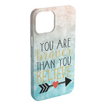 Inspirational Quotes iPhone Case - Plastic - iPhone 15 Pro Max