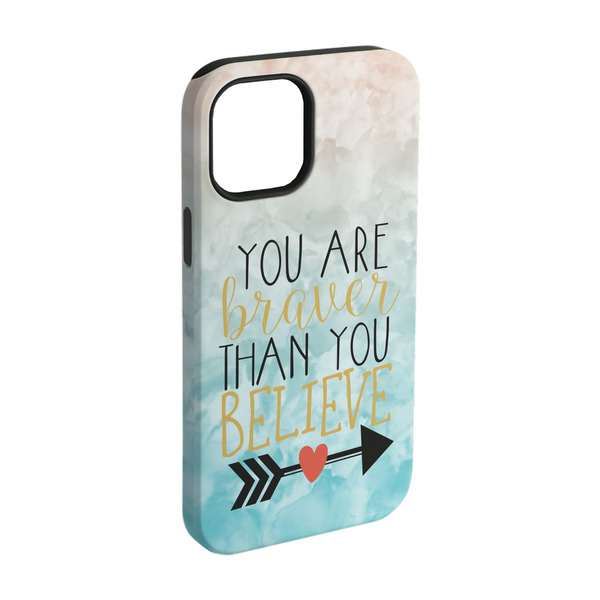 Custom Inspirational Quotes iPhone Case - Rubber Lined - iPhone 15 Pro