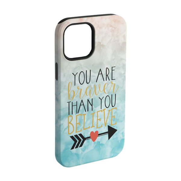 Custom Inspirational Quotes iPhone Case - Rubber Lined - iPhone 15