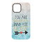 Inspirational Quotes iPhone 15 Tough Case - Back