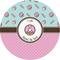 Donuts 1" Multipurpose Round Labels - Single Sticker