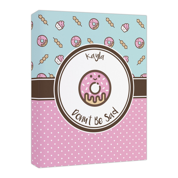 Custom Donuts Canvas Print - 16x20 (Personalized)