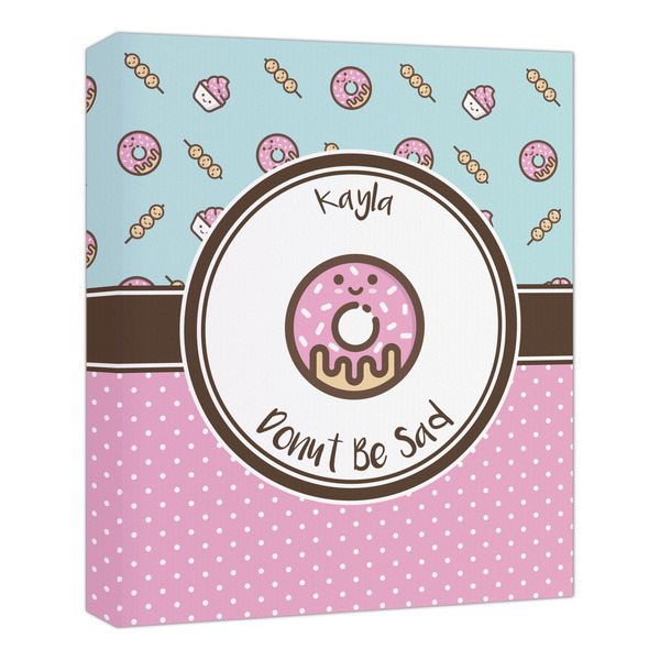 Custom Donuts Canvas Print - 20x24 (Personalized)