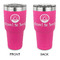 Donuts 30 oz Stainless Steel Ringneck Tumblers - Pink - Double Sided - APPROVAL