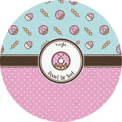 Donuts Multipurpose Round Labels - 5" (Personalized)