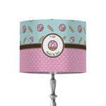 Donuts 8" Drum Lamp Shade - Fabric (Personalized)